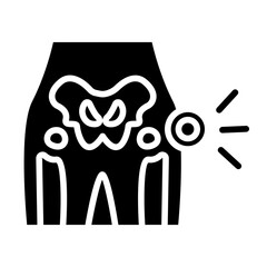Pelvis Solid Icon