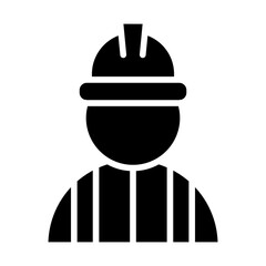 Safety Helmet Solid Icon