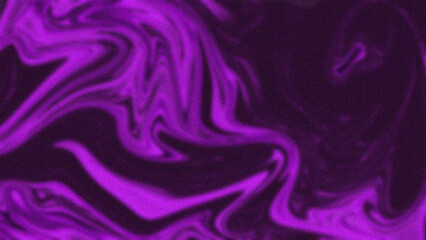 Obraz premium A vibrant abstract design with swirling shades of purple and black, forming fluid, flowing patterns that give a mysterious and energetic feel.