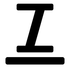 Text Editor Solid Icon