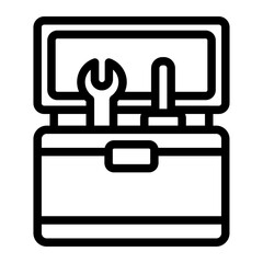 Tool Box Line Icon