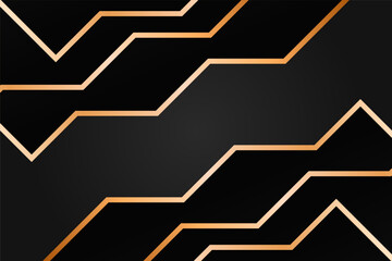 Yellow Luxury Abstract Background Style