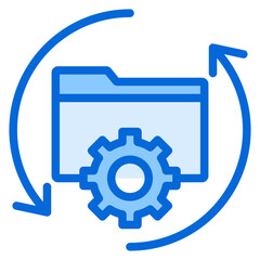 Recovery Blue Icon