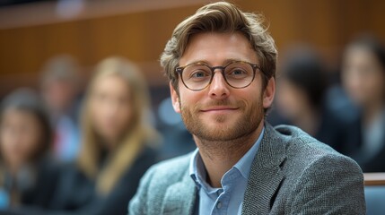 Fototapeta premium The concepts of banking law, finance, and arbitration are presented through a professional environment. Highlighting the importance of expert legal advisors in resolving financial and legal affairs.