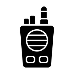 Walkie Talkie Solid Icon