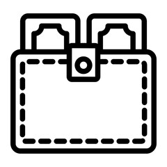 Wallet Line Icon