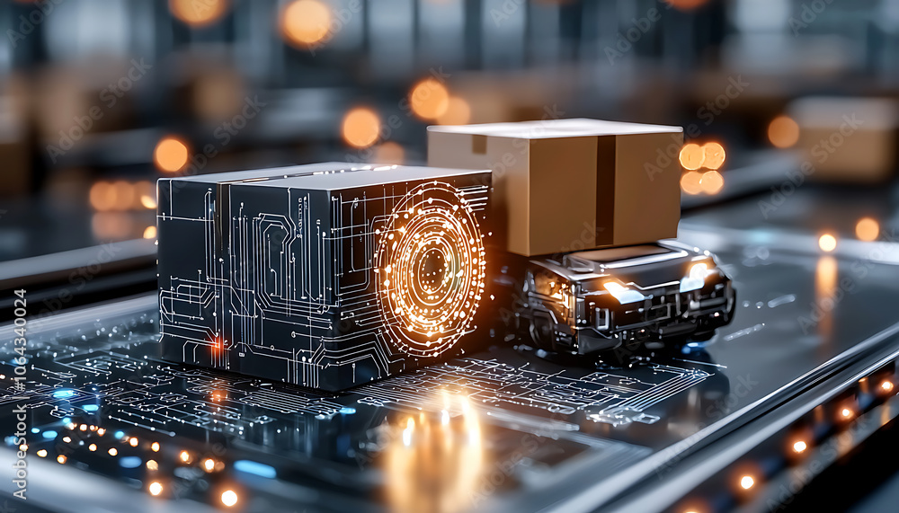 Poster optimize your digital supply chain map to achieve cost reduction and enhance efficiency in logistics