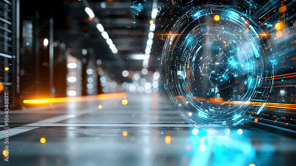 Poster optimize warehouse efficiency by implementing a digital twin for real-time cost savings and performa