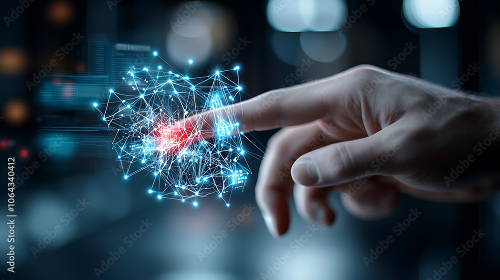 Aufkleber hands analyze logistics data charts to optimize costs and enhance business efficiency