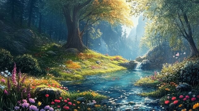 landscape, nature, forest, lake, mountains, serene, tranquil, wilderness, green, clear, sky, majestic, outdoor, scenic, water, reflection, peaceful, pristine, beauty, fresh, bright, vista, remote, unt