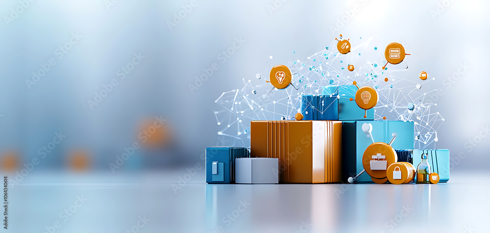 Poster optimize your supply chain efficiency with innovative logistics hub solutions that reduce costs and 