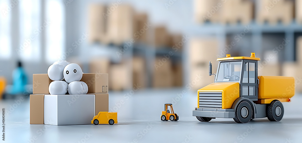 Poster optimize your logistics hub cost-saving strategies and digital innovations for efficient supply chai