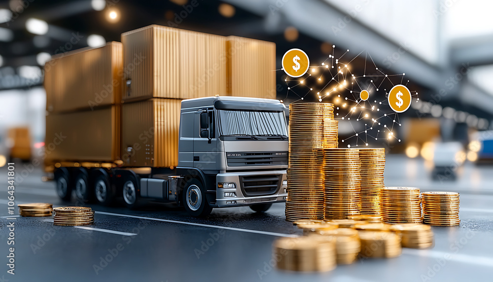 Poster optimize your supply chain efficiency by integrating financial data overlays for global insights