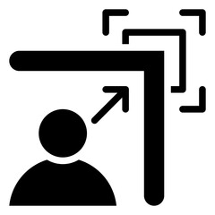 Scalability Glyph Icon