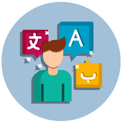 Multilingual Icon