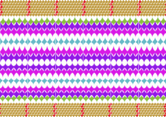 seamless knitted pattern