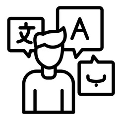 Multilingual Icon