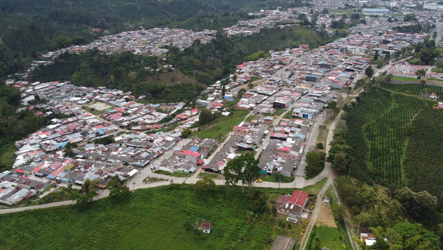 aerial view