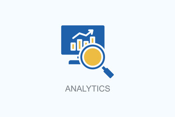Analytics Vector  Or Logo Sign Symbol Illustration