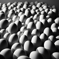 background of eggs