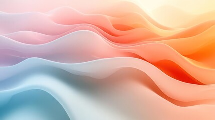 A wave background with a gradient of colors.