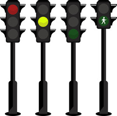 traffic light illustration