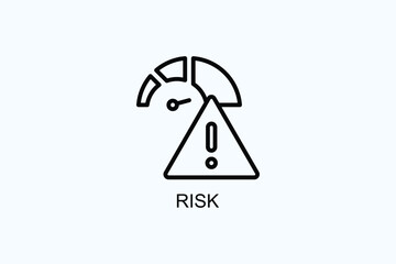 Risk Vector  Or Logo Sign Symbol Illustration