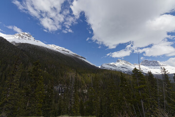 Rolling Clouds over Canadian Rockies