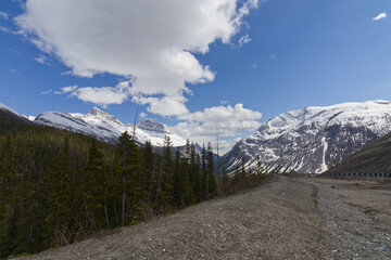 Rolling Clouds over Canadian Rockies