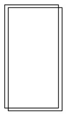 Simple black hand drawing frame