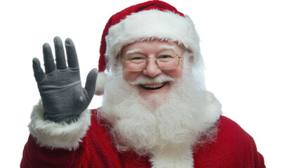Santa Claus Waving.