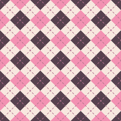 Plaid Seamless Pattern Design Template