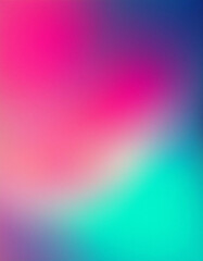 Abstract Gradient Background in Pink, Blue, and