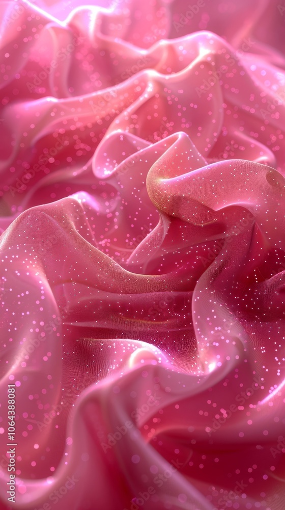 Aufkleber A vibrant and chaotic big neon wave background featuring swirling patterns and dynamic colors inspired by playful light reflections in a digital space