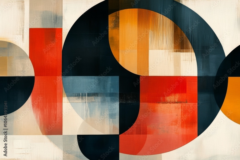 Poster exploring depth: subtle textures in a minimalist art composition