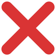 red cross mark