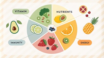 Visual Guide to Nutritional Benefits of Fruits and Vegetables