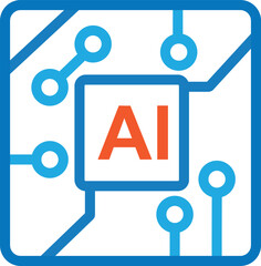 illustration of an background with a symbol of the ai ai logo