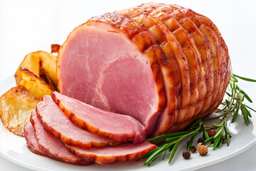 "Perfectly Roasted Ham for Celebrations" / 「お祝いのための完璧なローストハム」
