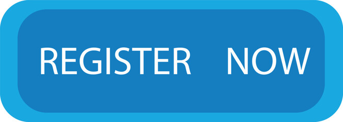Fototapeta premium terms and button Blue register now label in modern style on transparent background