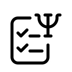 justice policy icon with line style, perfect for user interface projects