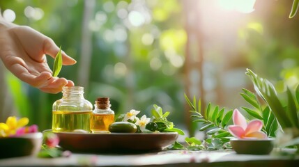 Explore the benefits of natural oils and herbs for ayurvedic skincare