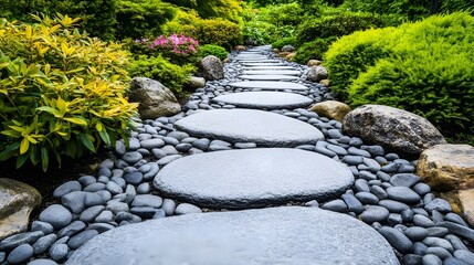 Stone Path Garden