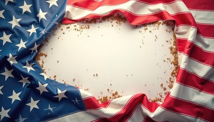 A transparent background features a glass mug filled with frothy beer for Labor Day celebrations in America.