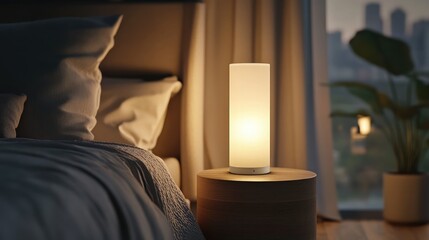 Cozy Bedroom with Soft Light and Calm Ambiance