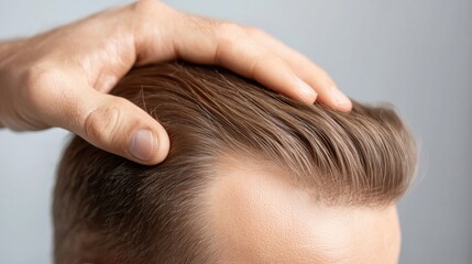 Fototapeta premium Enhance your look expert hair styling techniques for men