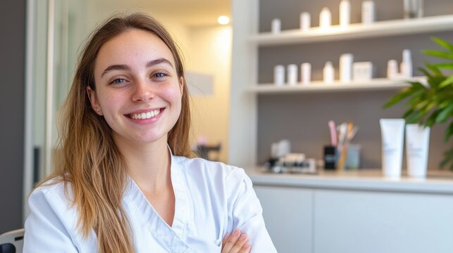 Skilled aesthetician provides personalized skincare solutions