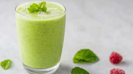 Detoxifying green smoothie