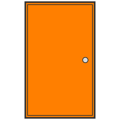 orange door icon