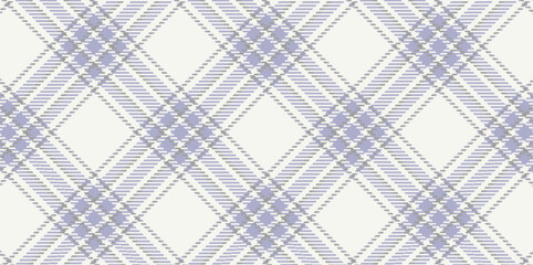 Vector checkered pattern. Tartan, textured seamless twill for flannel shirts, duvet covers, other autumn winter textile mills. Vector Format